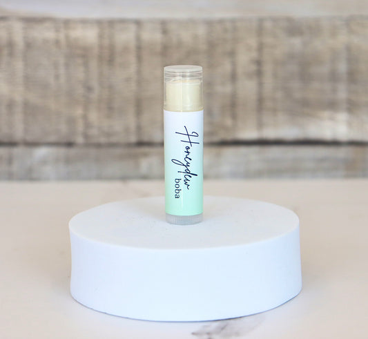 Honeydew Boba Lip Balm